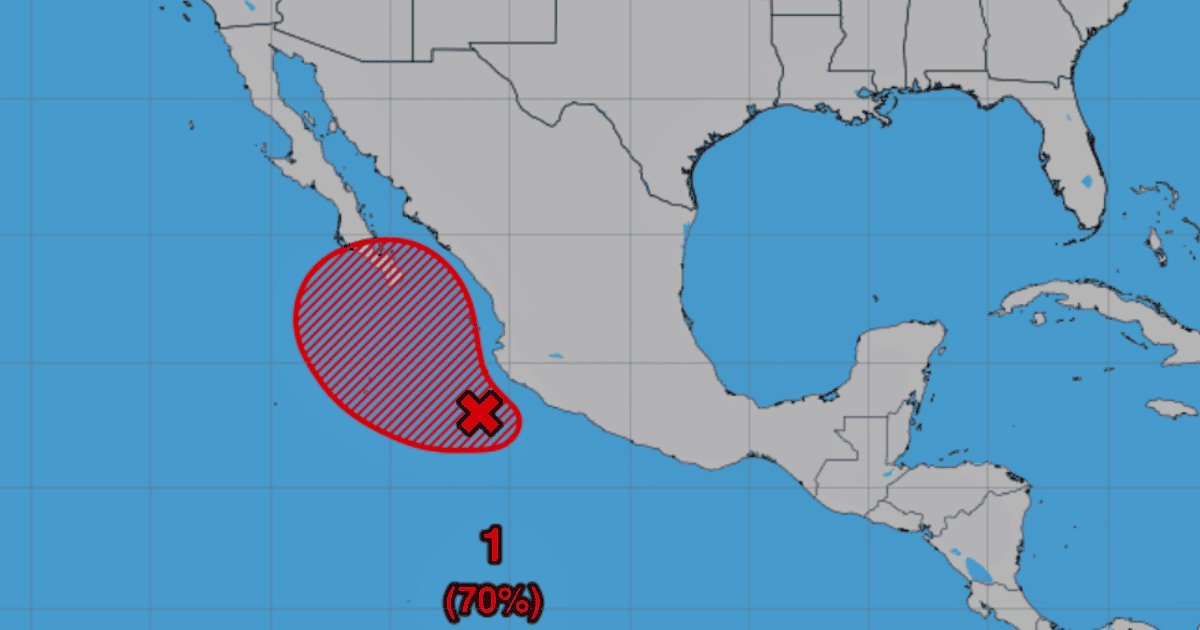 Ciclón tropical en el Pacifico: prevén fuertes lluvias en Sonora y BCS