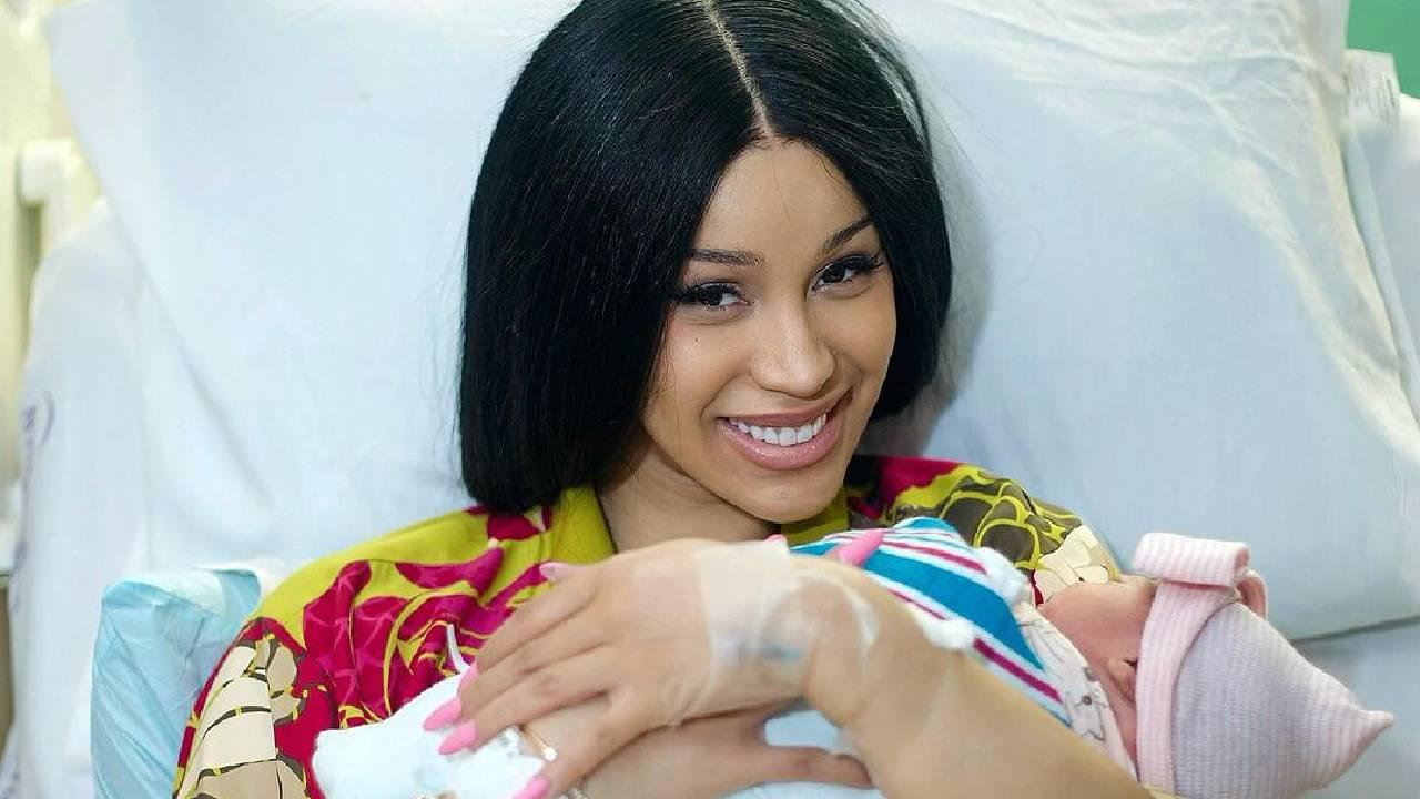 Cardi B anuncia el nacimiento de su tercer bebé