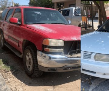 Recupera Policía de Hermosillo dos vehículos con reporte de robo