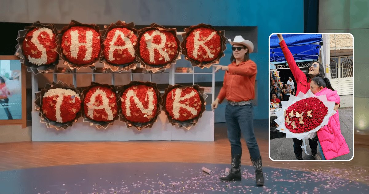 Flores El Patrón sorprende a los tiburones en Shark Tank México