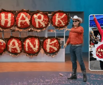 Flores El Patrón sorprende a los tiburones en Shark Tank México