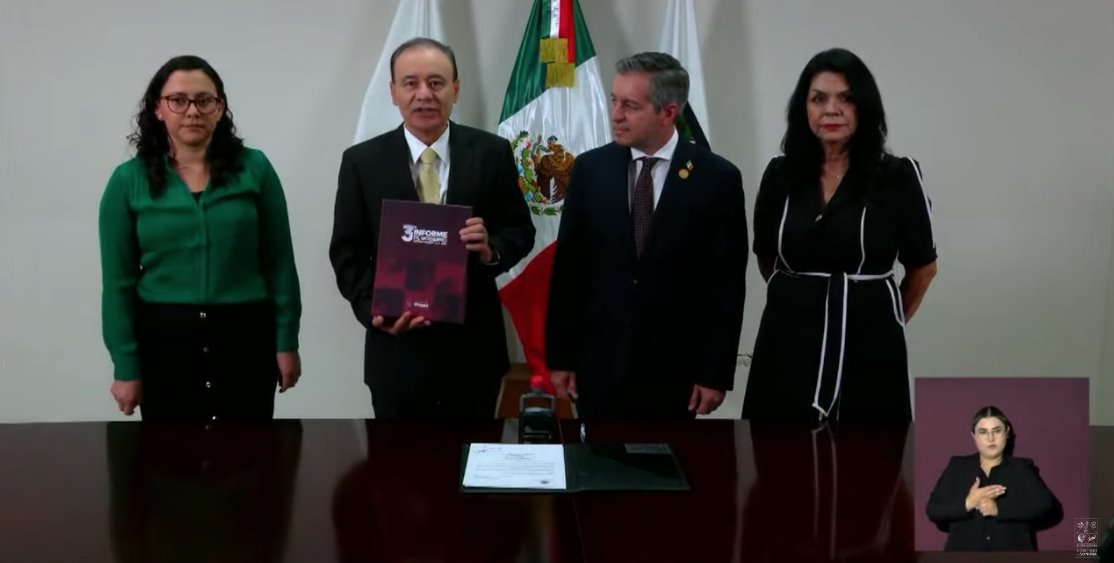 Tercer Informe de Gobierno de Alfonso Durazo