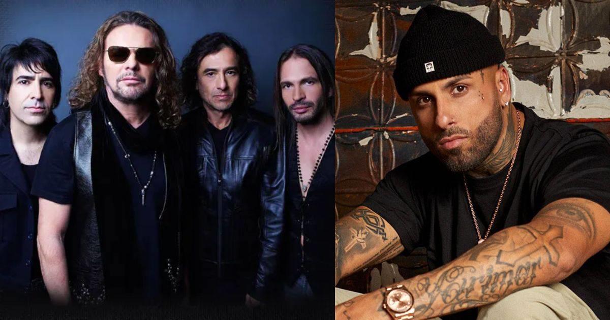 Maná elimina colaboración con Nicky Jam por apoyar a Donald Trump