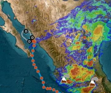 Desactivan alertas en Guaymas por tormenta tropical Ileana