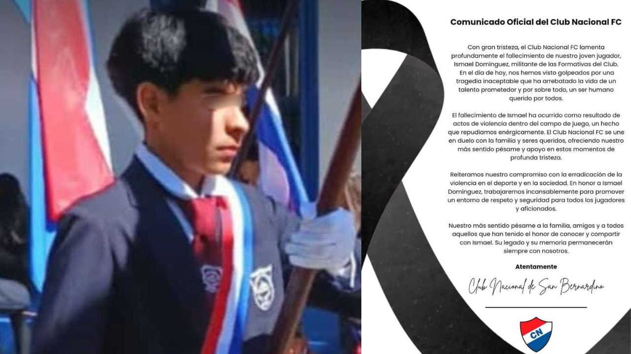 Luto en futbol paraguayo: menor de 15 años muere en su debut tras agresión