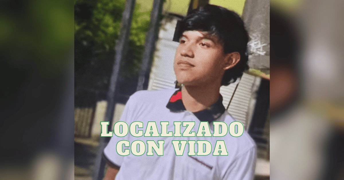 Localizan con vida a David Eduardo, hijo del periodista Ernesto Martínez