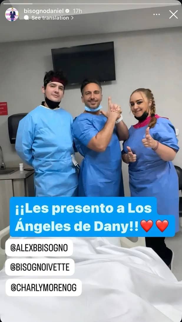 Daniel Bisogno vuelve al hospital; está en terapia intensiva