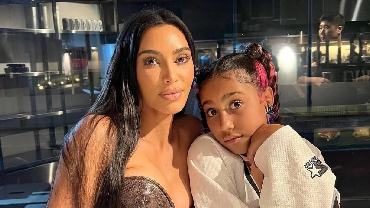 Kim Kardashian habla de la dislexia de su hija North West