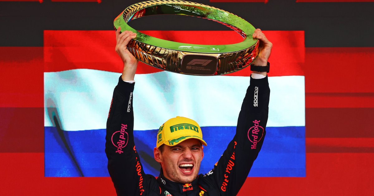 Max Verstappen se lleva el Gran Premio de Brasil; Checo Pérez undécimo