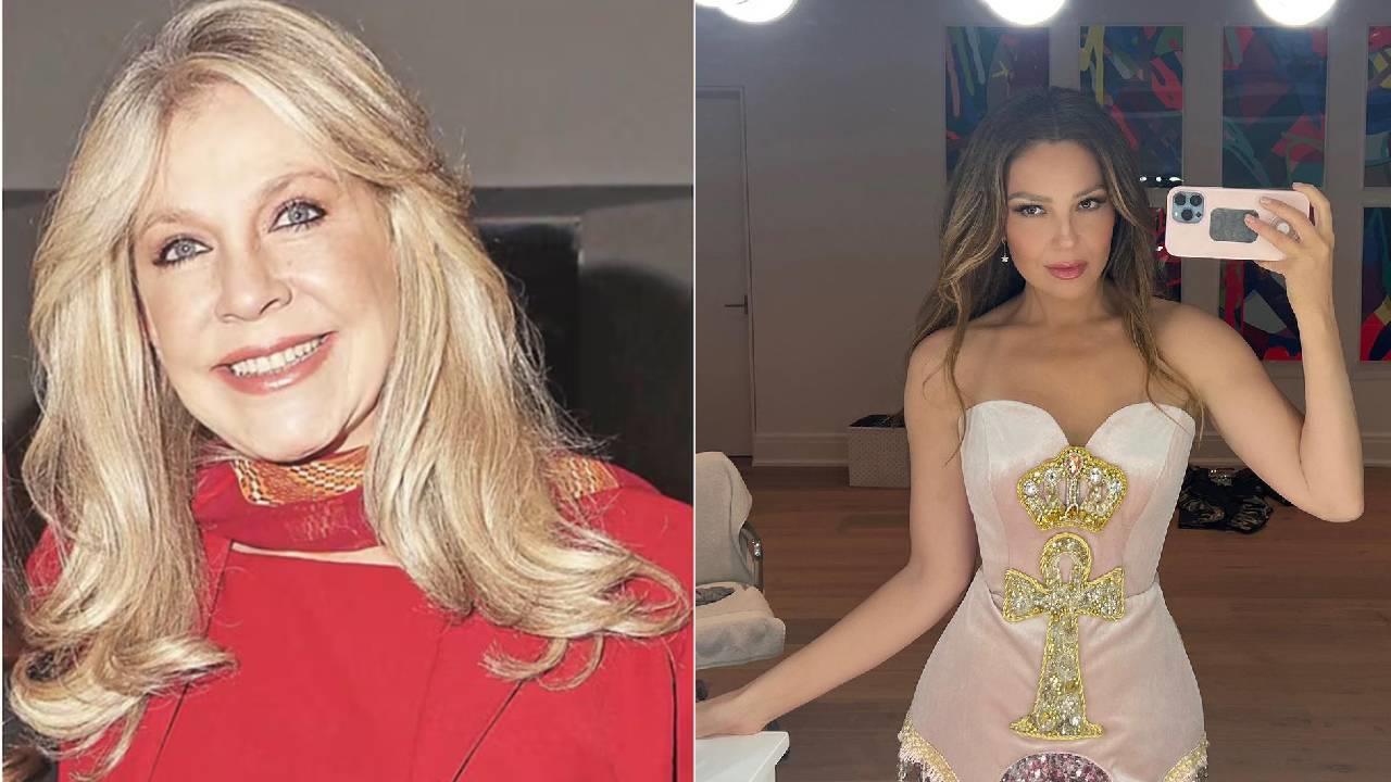 Thalía agradece el apoyo tras la hospitalización de su hermana