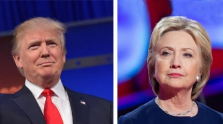 Clinton y Trump llegan en empate virtual a primer debate presidencial