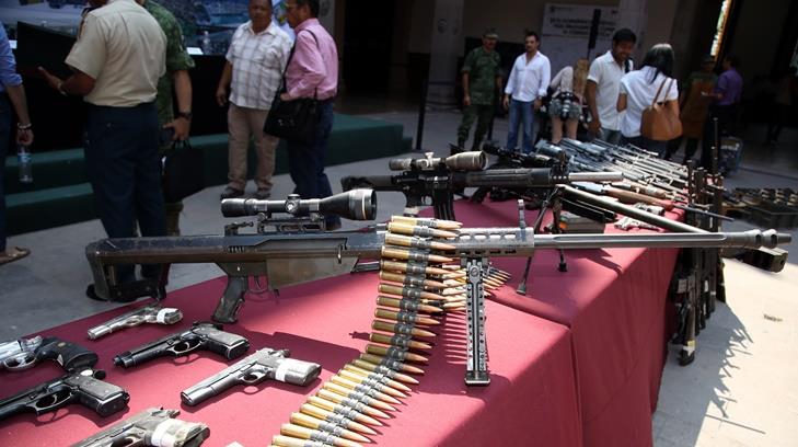 Ejército destruye armas aseguradas en Nuevo León