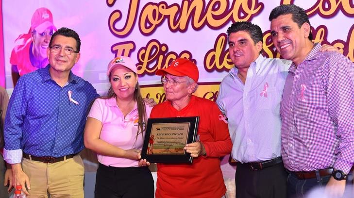 Inauguran Torneo Estatal y II Liga de Softbol Femenil, Sueisssteson 2016, edición María Gloria Yoya García Daniel