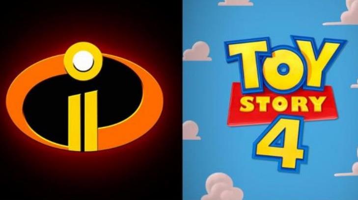 Revelan fechas de estreno de Toy Story 4 y Los Increíbles 2