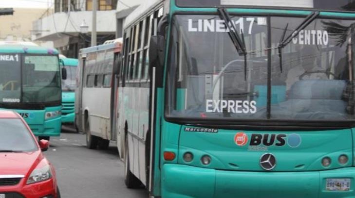 Transporte público reducirá unidades en circulación el próximo lunes