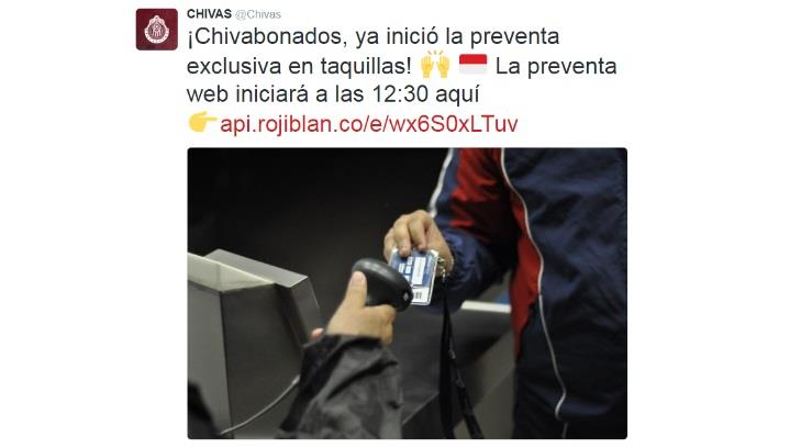 Chivas inicia venta de boletos para el Clásico Nacional de Liguilla