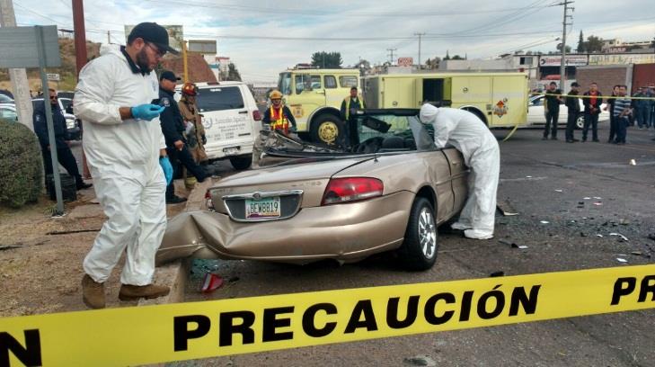 Un muerto y un lesionado dejó como saldo choque en Nogales