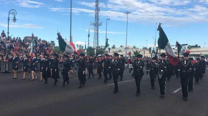 Desfile por el 106 aniversario de la Revolución Mexicana