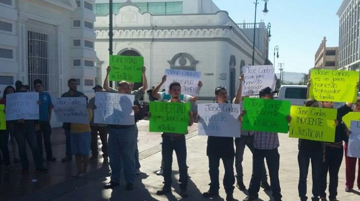 Un grupo de ciudadanos piden la liberación de acusado de secuestro