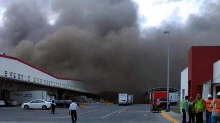 Planta de LG en NL se incendia; evacuan a 2 mil trabajadores