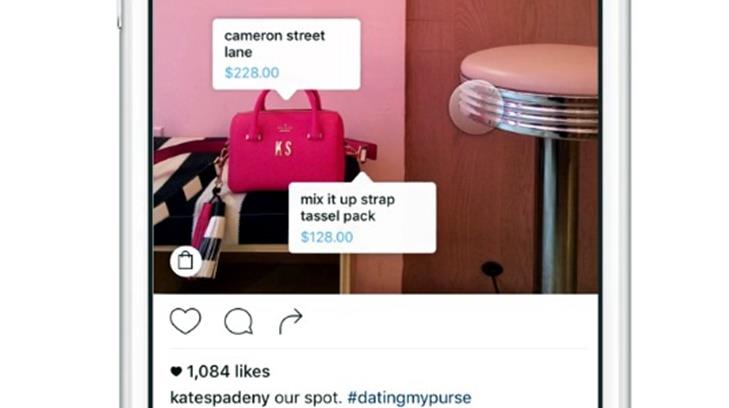 Instagram lanza en EU función para compras
