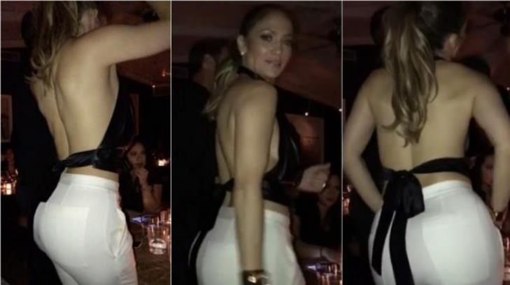 Jennifer Lopez es grabada mientras baila sensualmente
