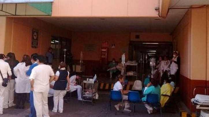 Evacúan hospital La Raza por persona contaminada con fósforo de aluminio