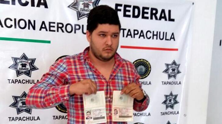 Detienen a un hombre que llevaba pasaporte falso con foto de Duarte