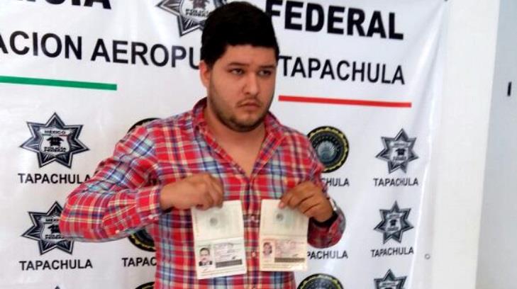 Quedó libre la persona que traía pasaporte falso de Javier Duarte