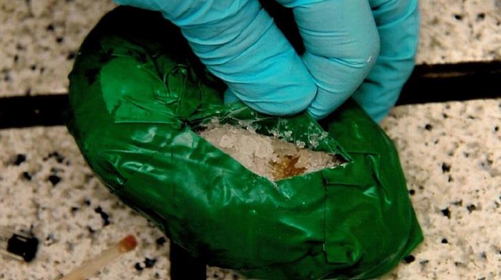 Detienen a dos con metanfetaminas en el punto militar de Querobabi