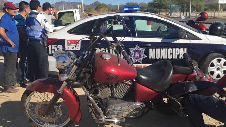 Muere motociclista tras impactar con pick up en Hermosillo