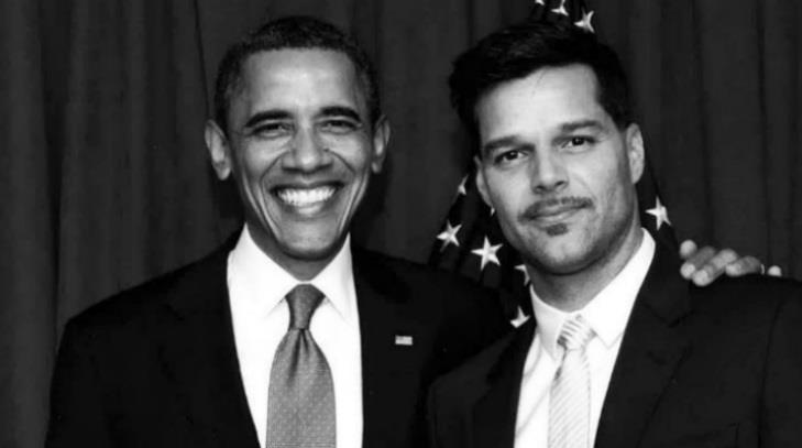 Ricky Martin reconoce gestión de Obama