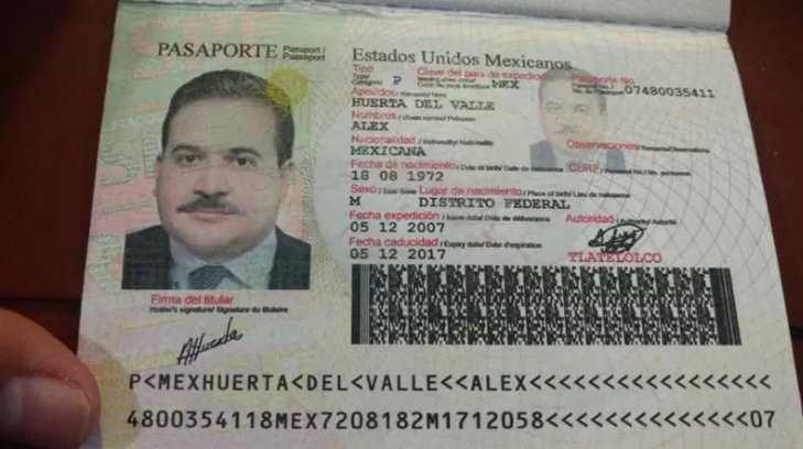 Era falso el pasaporte con foto de Javier Duarte: SRE