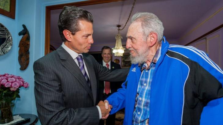 Peña Nieto viajará este martes a funeral de Fidel Castro