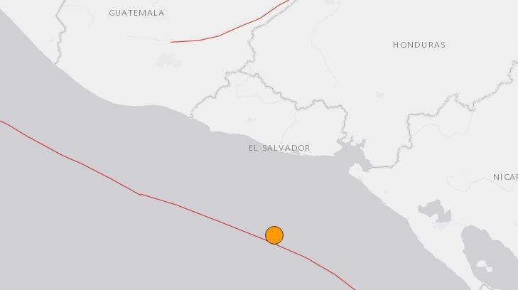 Sismo de magnitud 7.2 Richter sacude El Salvador, Nicaragua y Honduras
