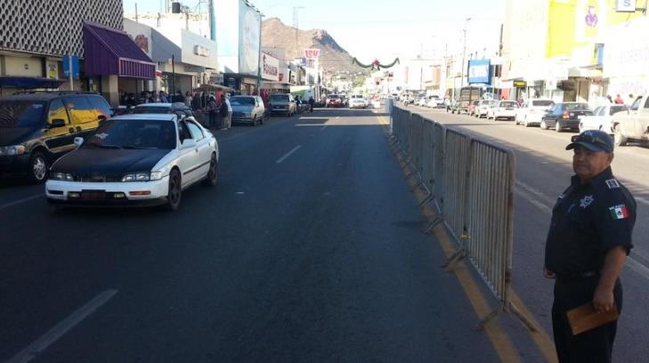 Tránsito de Guaymas opta por colocar vallas peatonales ante falta de educación vial