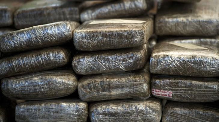 Aseguran más de 200 kilos de mariguana en Caborca