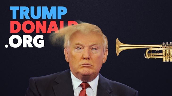 Tocarle la corneta a Donald Trump se vuelve viral