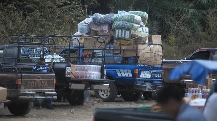 Denuncian tráfico de combustible de Guatemala hacia México
