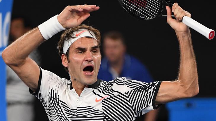 Roger Federer como en sus mejores tiempos