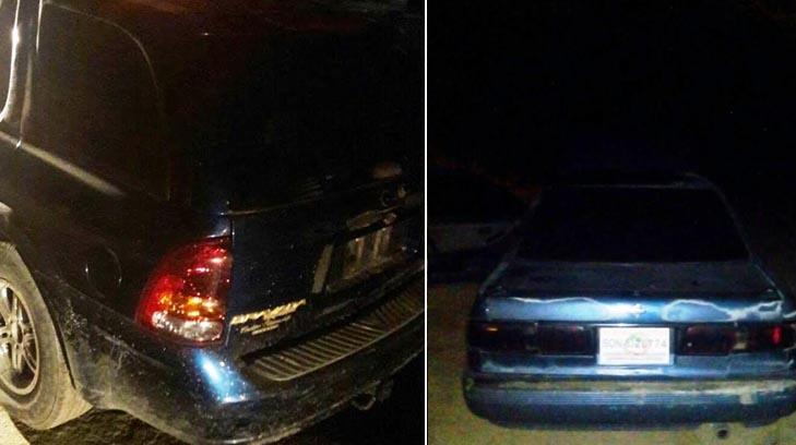 Recuperan dos vehículos robados en Hermosillo