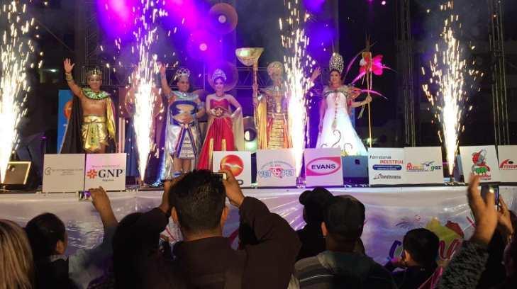 Gran noche de coronación en el Carnaval de Guaymas 2017