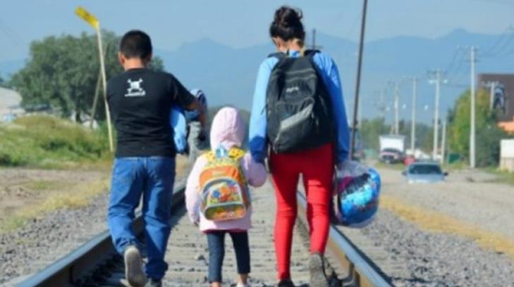 Niños repatriados contarán con apoyo para regresar con su familia
