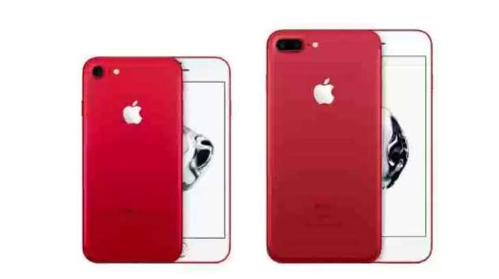 Apple presenta edición especial de iPhone rojo