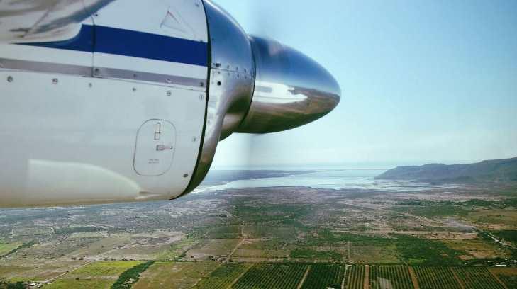 Avión del Gobierno del Estado se accidenta al llegar a Los Cabos