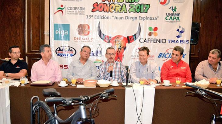 Presentan el evento MTB Convivencia Ciclista Río Sonora