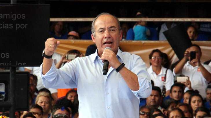 Felipe Calderón acusa a Moreira de pacto con Los Zetas