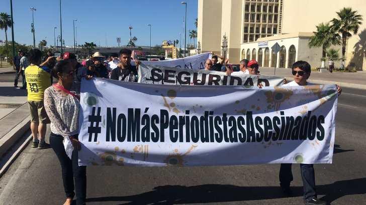 Comunicadores de Sonora se suman al movimiento #NoMásPeriodistasAsesinados