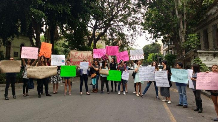 Mujeres protestan  por amparo otorgado a Porky