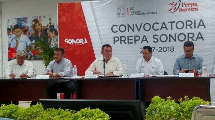 Sonora cuenta con 50 mil espacios para estudiantes que ingresarán a preparatoria
